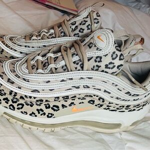 Nike Airmax 97’ Leopard Cream and Vibrant Peach